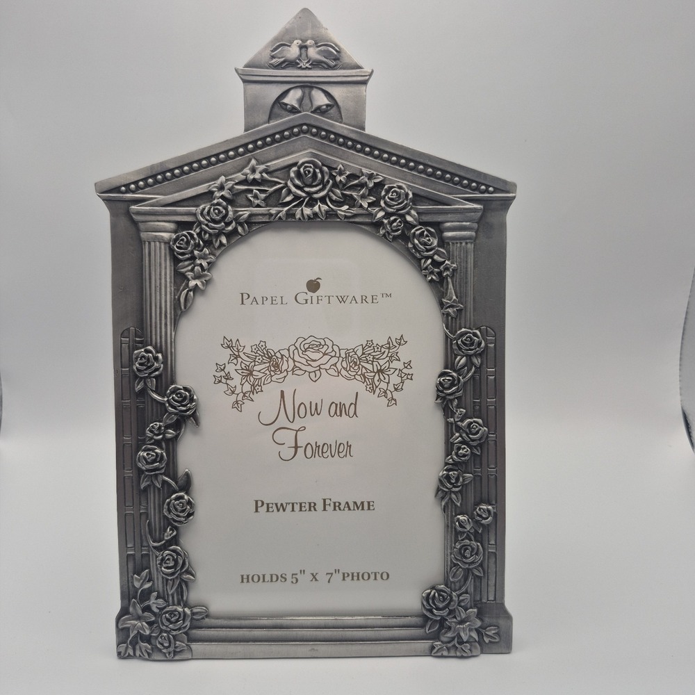 Papel Giftware Now and Forever Pewter Frame 5x7 Photo